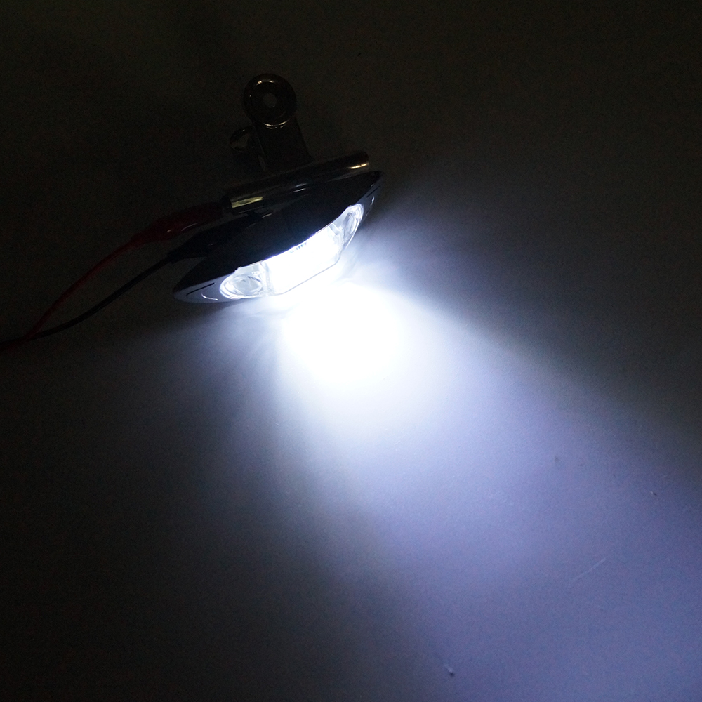LED Truck Clearance Marker Light with Chrome 