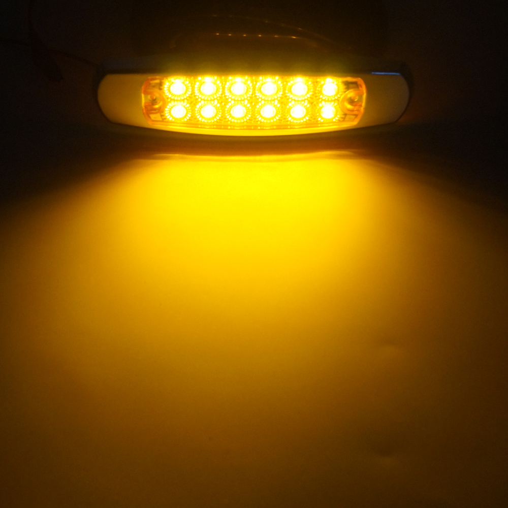 Waterproof | LED |Side Marker Light |with Chrome Bezel |