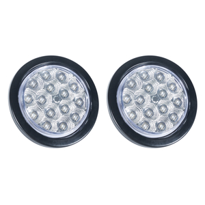 4 Inch White Round Led Tail Lights 